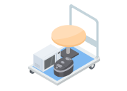 不用品運び出しのイラスト